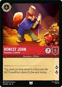 Honest John - Shameless Schemer 122/204 Uncommon