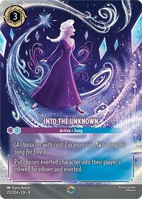 Into the Unknown (Enchanted) 213/204 Enchanted Holofoil