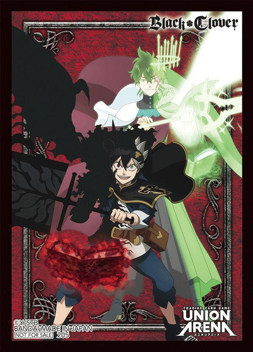 Union Arena Rare Battle AP Card Sleeves - Black Clover (3-Pack)