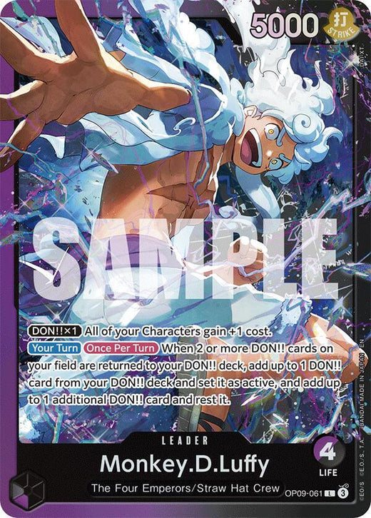 Monkey.D.Luffy (OP09-061) OP09-061 L Foil