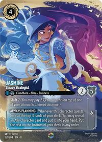 Jasmine - Steady Strategist (Enchanted) 221/204 Enchanted Holofoil