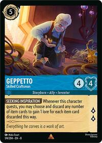 Geppetto - Skilled Craftsman 174/204 Rare