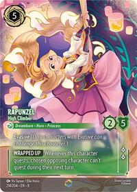 Rapunzel - High Climber (Enchanted) 214/204 Enchanted Holofoil