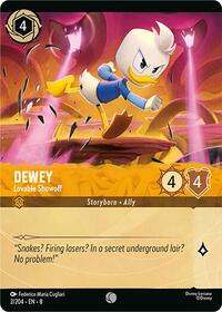 Dewey - Lovable Showoff (Foil) 2/204 Common Cold Foil