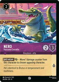 Nero - Fearsome Crocodile (Foil) 65/204 Common Cold Foil