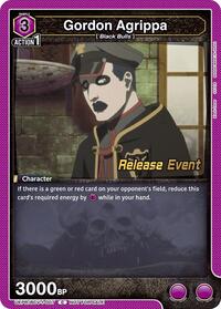 Gordon Agrippa | UE08BT: Black Clover Release Event Cards | Common | Normal | #UEPR/BCV-1-007