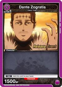 Dante Zogratis (024) | UE08BT: Black Clover Release Event Cards | Common | Normal | #UEPR/BCV-1-024
