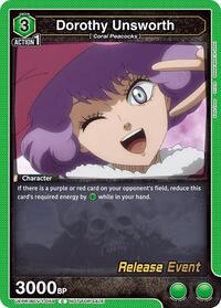 Dorothy Unsworth | UE08BT: Black Clover Release Event Cards | Common | Normal | #UEPR/BCV-1-059