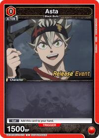 Asta (073) | UE08BT: Black Clover Release Event Cards | Common | Normal | #UEPR/BCV-1-073