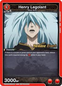 Henry Legolant | UE08BT: Black Clover Release Event Cards | Common | Normal | #UEPR/BCV-1-086