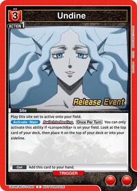 Undine | UE08BT: Black Clover Release Event Cards | Common | Normal | #UEPR/BCV-1-095