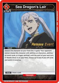 Sea Dragon's Lair | UE08BT: Black Clover Release Event Cards | Common | Normal | #UEPR/BCV-1-098