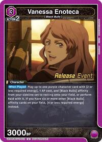 Vanessa Enoteca (012) | UE08BT: Black Clover Release Event Cards | Uncommon | Normal | #UEPR/BCV-1-012