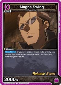 Magna Swing | UE08BT: Black Clover Release Event Cards | Uncommon | Normal | #UEPR/BCV-1-014