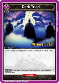 Dark Triad | UE08BT: Black Clover Release Event Cards | Uncommon | Normal | #UEPR/BCV-1-032