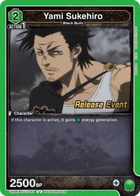 Yami Sukehiro (051) | UE08BT: Black Clover Release Event Cards | Uncommon | Normal | #UEPR/BCV-1-051