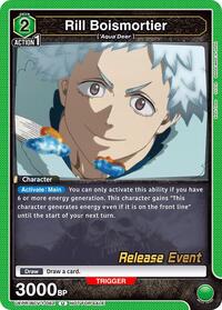 Rill Boismortier | UE08BT: Black Clover Release Event Cards | Uncommon | Normal | #UEPR/BCV-1-062