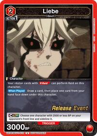 Liebe | UE08BT: Black Clover Release Event Cards | Uncommon | Normal | #UEPR/BCV-1-072