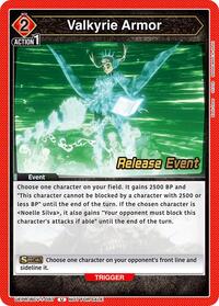 Valkyrie Armor | UE08BT: Black Clover Release Event Cards | Uncommon | Normal | #UEPR/BCV-1-097