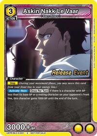 Askin Nakk Le Vaar | UEX01BT: BLEACH: Thousand-Year Blood War Vol.2 Release Event Cards | Common | Normal | #UEPR/BLC-2-001