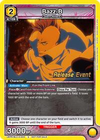 Bazz-B | UEX01BT: BLEACH: Thousand-Year Blood War Vol.2 Release Event Cards | Common | Normal | #UEPR/BLC-2-003