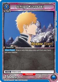 Ichigo Kurosaki (016) | UEX01BT: BLEACH: Thousand-Year Blood War Vol.2 Release Event Cards | Common | Normal | #UEPR/BLC-2-016