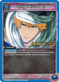 Ichigo Kurosaki (017) | UEX01BT: BLEACH: Thousand-Year Blood War Vol.2 Release Event Cards | Common | Normal | #UEPR/BLC-2-017