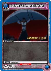 Yushiro Sakimune Shihoin | UEX01BT: BLEACH: Thousand-Year Blood War Vol.2 Release Event Cards | Common | Normal | #UEPR/BLC-2-023