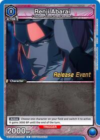 Renji Abarai (025) | UEX01BT: BLEACH: Thousand-Year Blood War Vol.2 Release Event Cards | Common | Normal | #UEPR/BLC-2-025