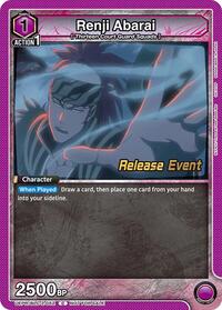 Renji Abarai (052) | UEX01BT: BLEACH: Thousand-Year Blood War Vol.2 Release Event Cards | Common | Normal | #UEPR/BLC-2-052