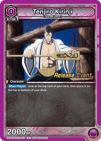 Tenjiro Kirinji | UEX01BT: BLEACH: Thousand-Year Blood War Vol.2 Release Event Cards | Common | Normal | #UEPR/BLC-2-055