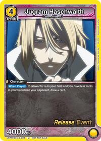 Jugram Haschwalth | UEX01BT: BLEACH: Thousand-Year Blood War Vol.2 Release Event Cards | Uncommon | Normal | #UEPR/BLC-2-004