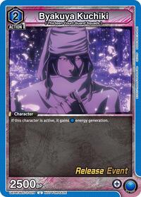 Byakuya Kuchiki (029) | UEX01BT: BLEACH: Thousand-Year Blood War Vol.2 Release Event Cards | Uncommon | Normal | #UEPR/BLC-2-029