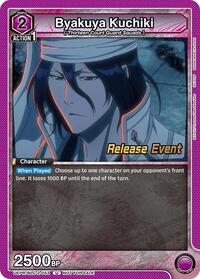 Byakuya Kuchiki (053) | UEX01BT: BLEACH: Thousand-Year Blood War Vol.2 Release Event Cards | Uncommon | Normal | #UEPR/BLC-2-053