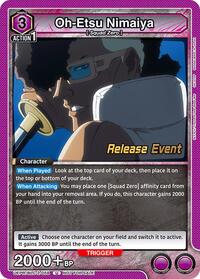 Oh-Etsu Nimaiya | UEX01BT: BLEACH: Thousand-Year Blood War Vol.2 Release Event Cards | Uncommon | Normal | #UEPR/BLC-2-058