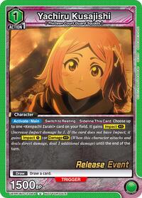 Yachiru Kusajishi | UEX01BT: BLEACH: Thousand-Year Blood War Vol.2 Release Event Cards | Uncommon | Normal | #UEPR/BLC-2-064