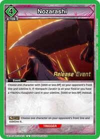 Nozarashi | UEX01BT: BLEACH: Thousand-Year Blood War Vol.2 Release Event Cards | Uncommon | Normal | #UEPR/BLC-2-073