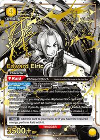 Edward Elric (012) (SR***) | UE09BT: FULLMETAL ALCHEMIST | Super Rare 3-Star | Foil | #UE09BT/FMA-1-012