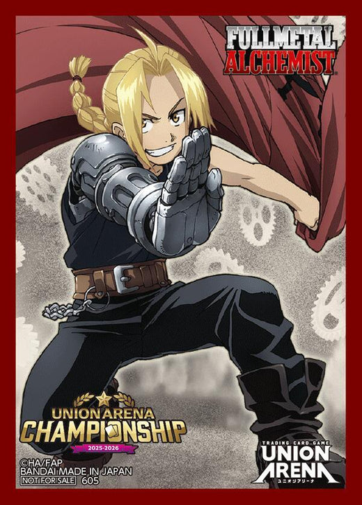 Union Arena Regionals 25-26 AP Card Sleeves - FULLMETAL ALCHEMIST (3-Pack)