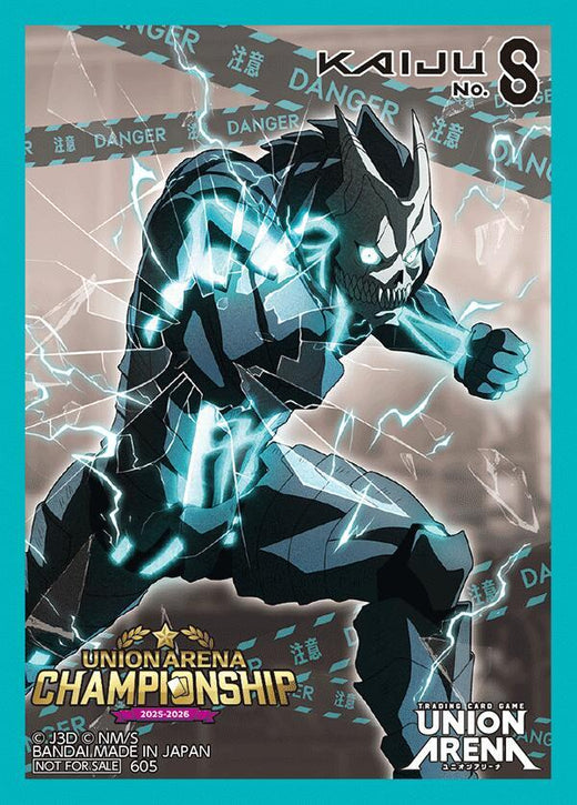Union Arena Regionals 25-26 AP Card Sleeves - Kaiju No. 8 (3-Pack)