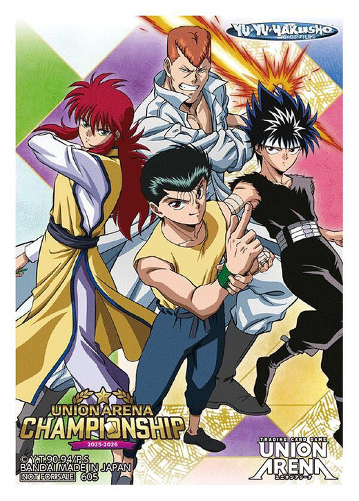 Union Arena Regionals 25-26 AP Card Sleeves - Yu Yu Hakusho: Ghost Files (3-Pack)