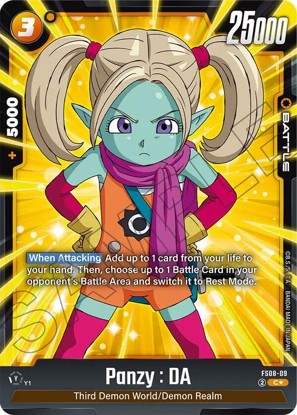 DBS Fusion World: Starter Deck 8: Vegeta (Mini) Super Saiyan 3 Singles