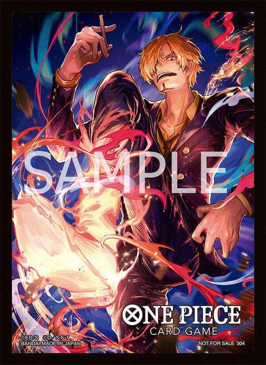 One Piece Card Game Official Sleeves - Sanji (10-Pack)