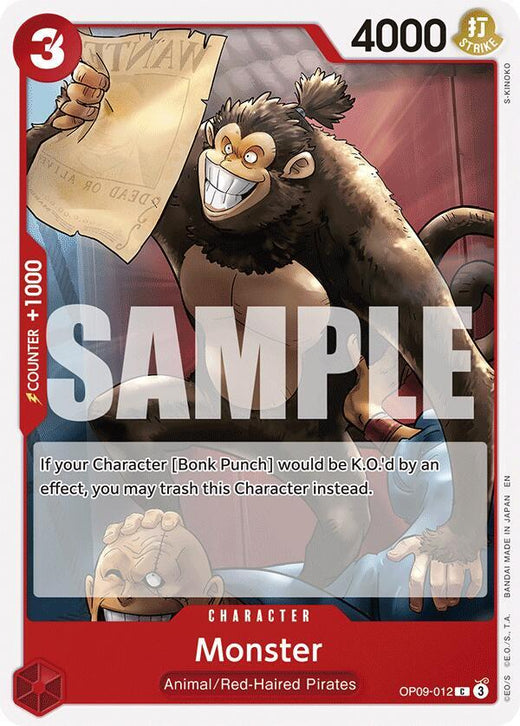 Monster (Reprint) OP09-012 C
