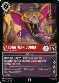 Gargantuan Cobra - Slithering Statue 13/35