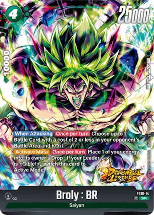 Broly : BR FS10-14 SR Foil