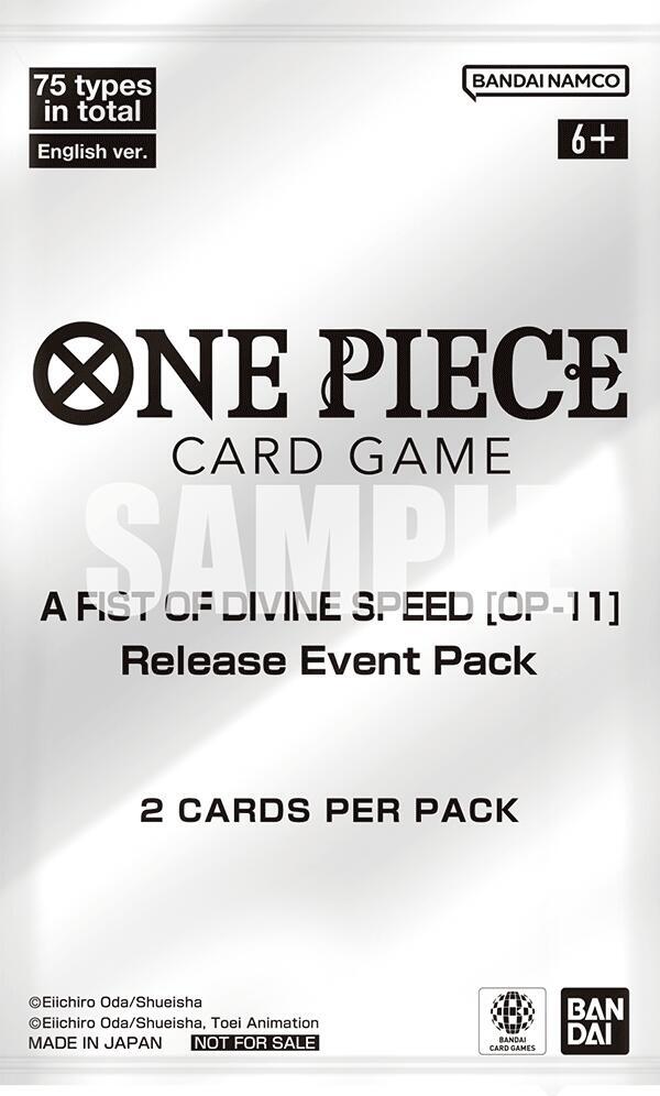 One Piece Card Game: A Fist of Divine Speed Release Event Cards