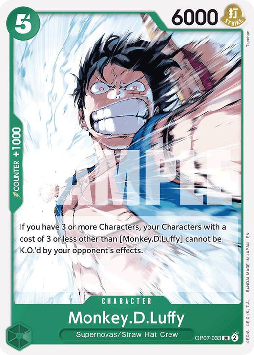 Monkey.D.Luffy (Reprint) OP07-033 UC