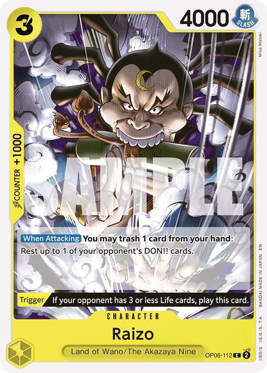 Raizo (Reprint) OP06-112 C