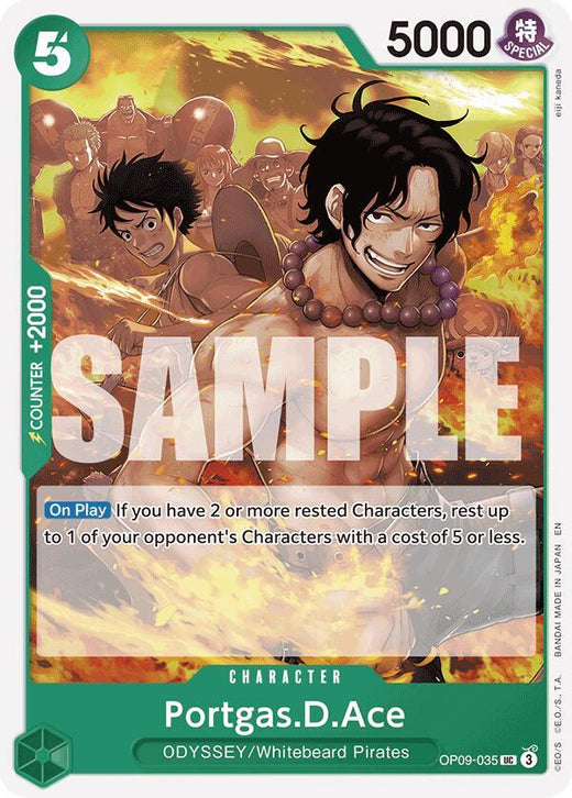 Portgas.D.Ace (Reprint) OP09-035 UC